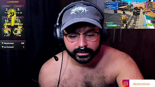 johnnyalx Шоу с уебкамера