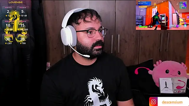 johnnyalx: διαδικτυακό σόου στην κάμερα