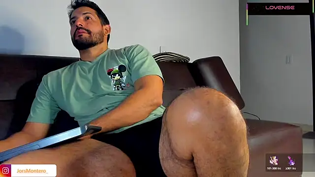 Show de JorsMontero na webcam