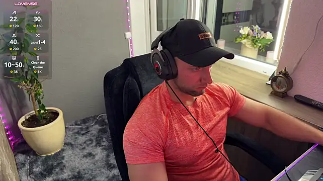 Show modela michaelbradleu na web-kameri