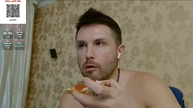 Show modela MartinBrandon na web-kameri