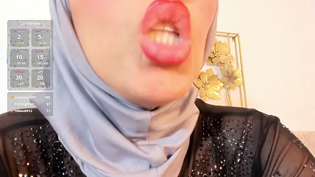 hanajameela Show in webcam