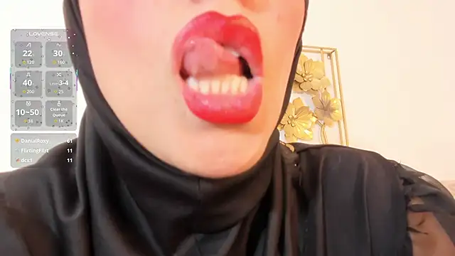 hanajameela webkamerás műsora