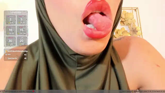 แชท XXX สดของ hanajameela