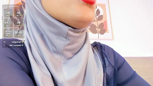 hanajameela webcam show