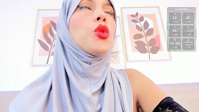 Show webcam de hanajameela