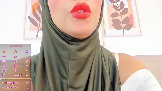 hanajameela Pertunjukan Webcam