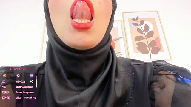 hanajameela webkamerás műsora