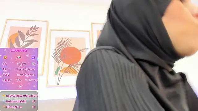 hanajameelaのウェブカメラショー