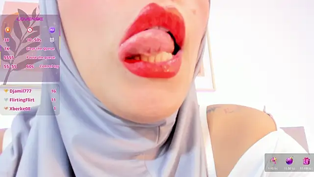hanajameela Adlı Modelin Canlı XXX Sohbeti