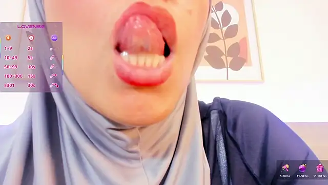hanajameela webcam show