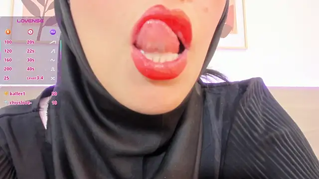 Show de hanajameela na webcam