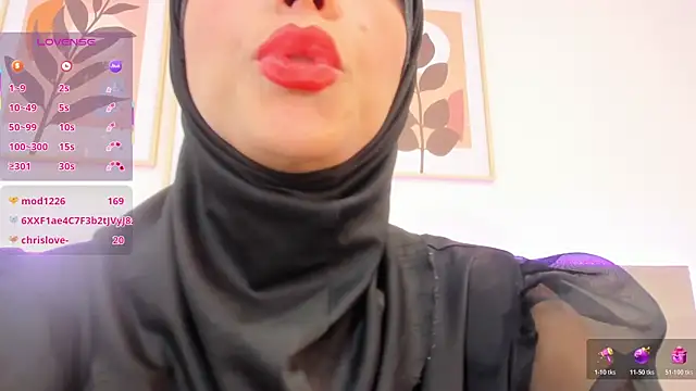 Show Webcam de hanajameela