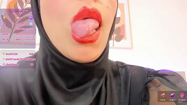 Pertunjukan Kamera Web hanajameela