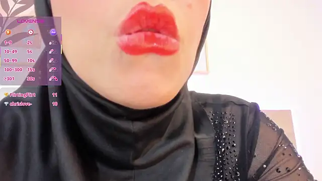 hanajameela webcam show