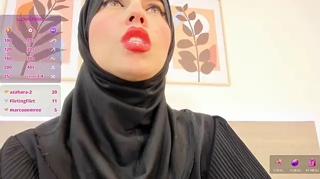 Show de hanajameela na webcam