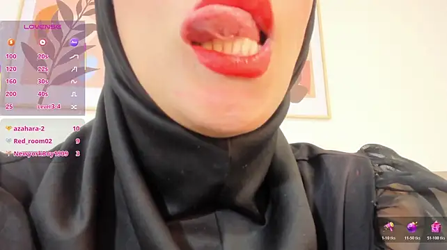 hanajameelaのライブXXXチャット