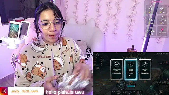 Show webcam de Nami_usagi