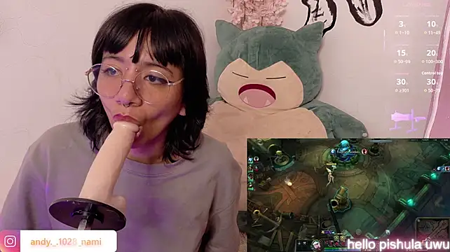 Show de Nami_usagi na webcam