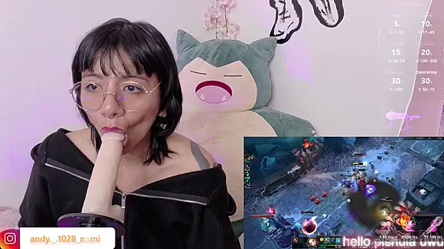 Show de Nami_usagi na webcam