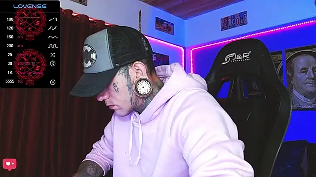 Show de jhonny__ackerman na webcam