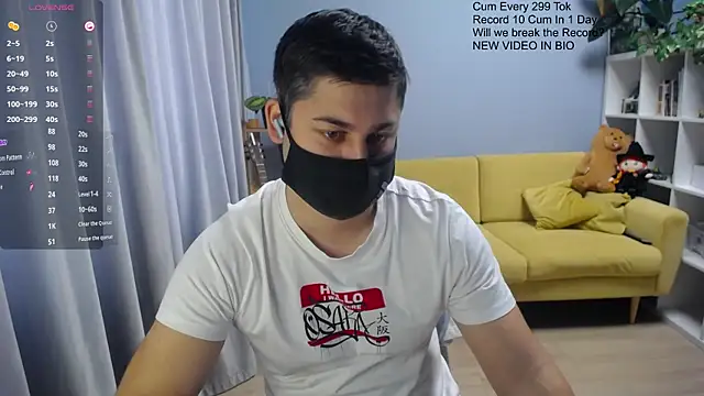 Show de Tomguys na webcam