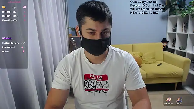 Chat XXX en directo de Tomguys
