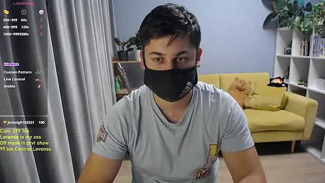 Show de Tomguys na webcam