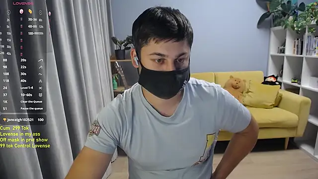 Chat XXX ao vivo de Tomguys
