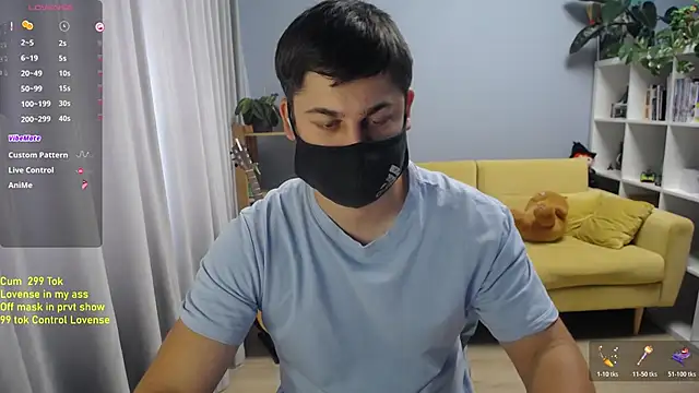 Show de Tomguys na webcam