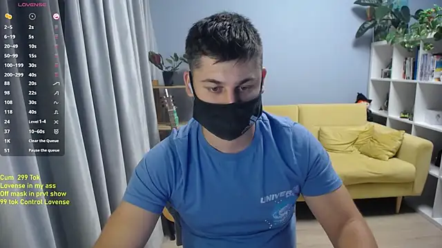 Show de Tomguys na webcam
