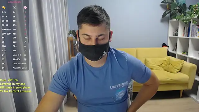 Tomguys Show in webcam