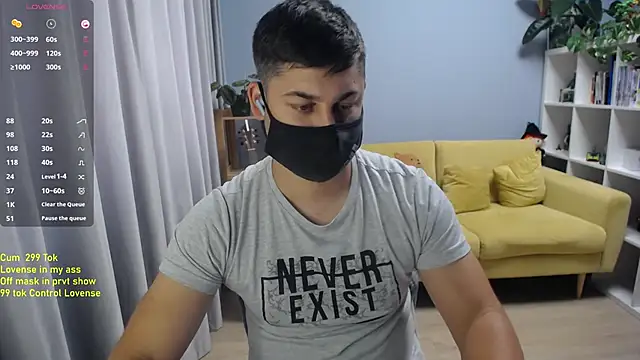 Tomguys Show in webcam
