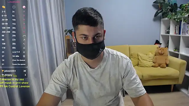 Show de Tomguys na webcam