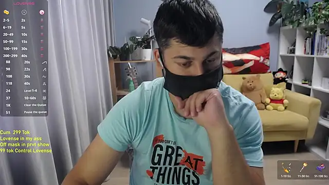 Show modela Tomguys na web-kameri