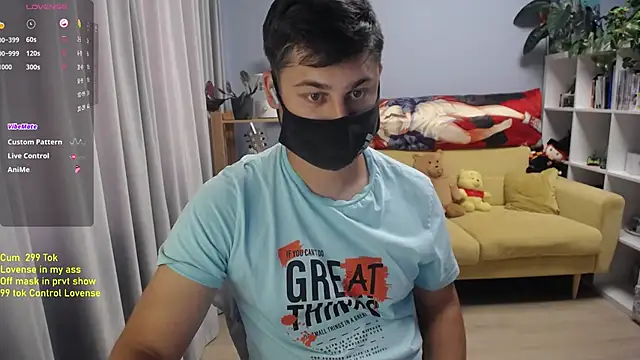 Tomguys Show in webcam
