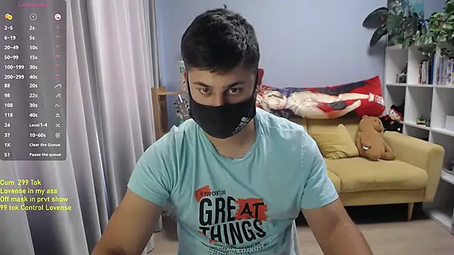 Tomguys Show in webcam