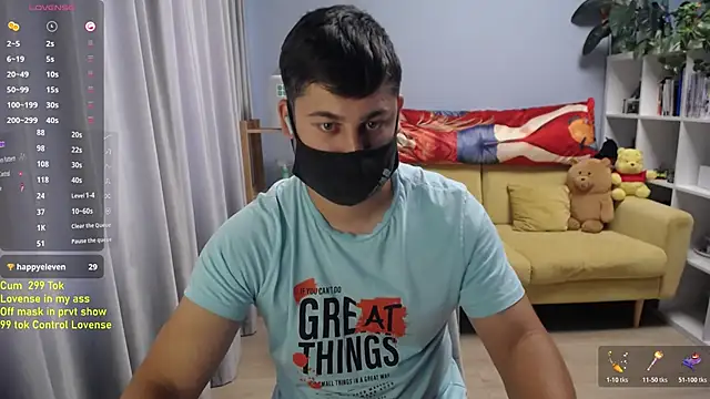 Tomguys Show in webcam