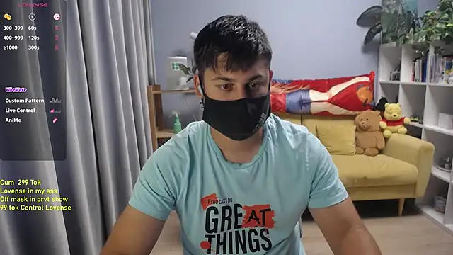 Show de Tomguys na webcam