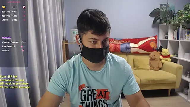 Show modela Tomguys na web-kameri