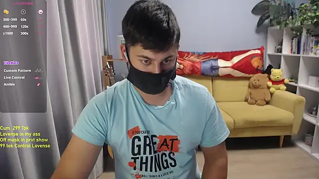 Tomguys Show in webcam