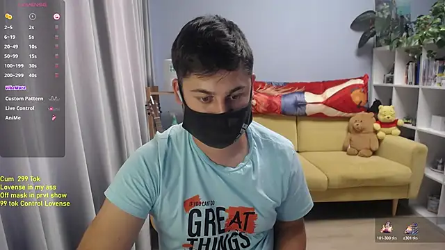 Show modela Tomguys na web-kameri