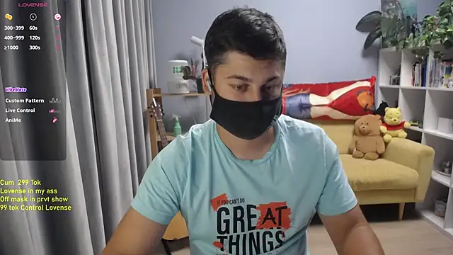 Show de Tomguys na webcam
