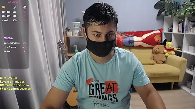 Show modela Tomguys na web-kameri