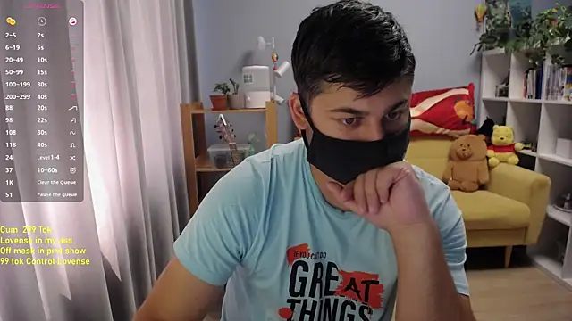 Tomguys Show in webcam