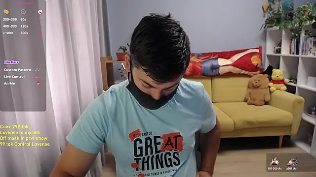 Show de webcam de Tomguys