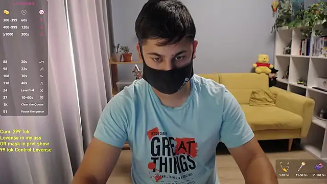 Chat XXX en directo de Tomguys