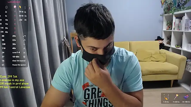 צ'אט XXX בשידור חי של Tomguys