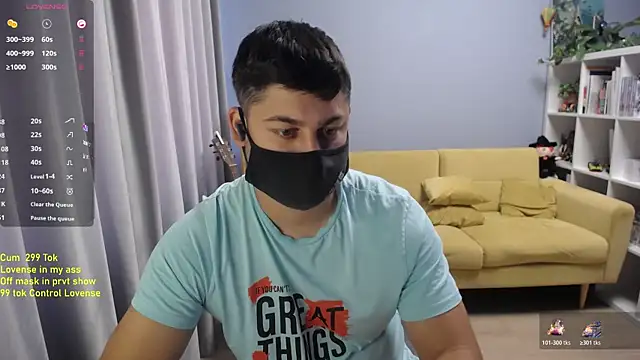 Chat XXX en directo de Tomguys