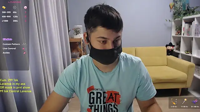 Chat XXX en directo de Tomguys